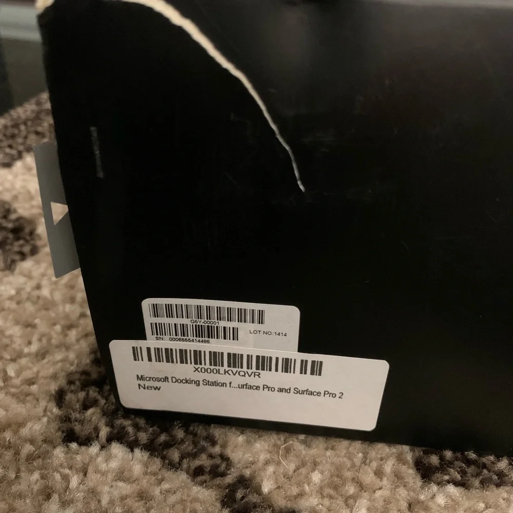 UNUSED and NEW Microsoft Surface Docking Station Microsoft Surface Pro 1 and 2